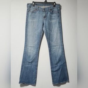 COH Citizens Of Humanity Kelly 001 Low Waist Bootcut Stretch Denim Jeans 30